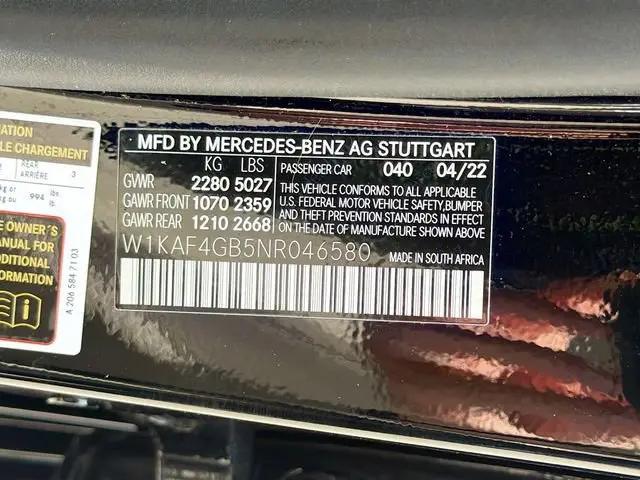 2022 Mercedes-Benz C-CLASS C 300 Sedan
