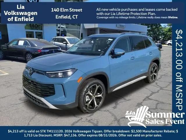 2026 Volkswagen Tiguan SE for sale in Enfield, CT