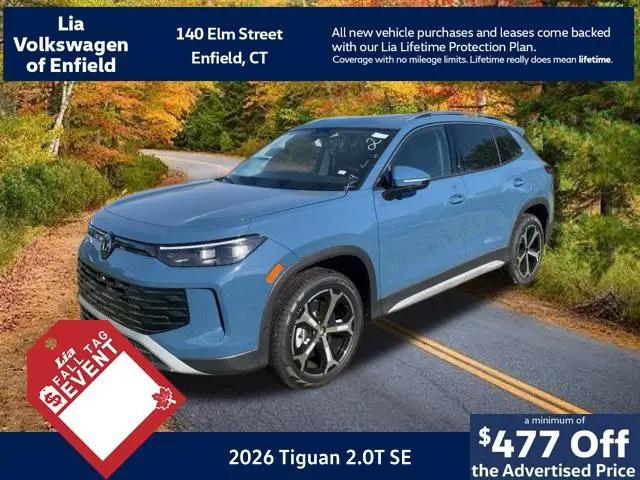 2026 Volkswagen Tiguan SE for sale in Enfield, CT