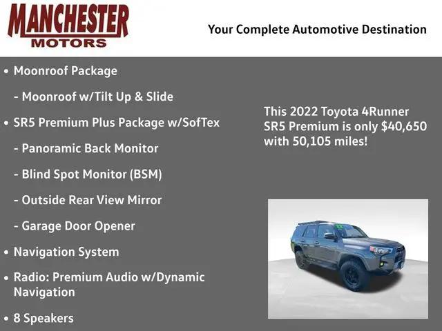 2022 Toyota 4Runner SR5 Premium