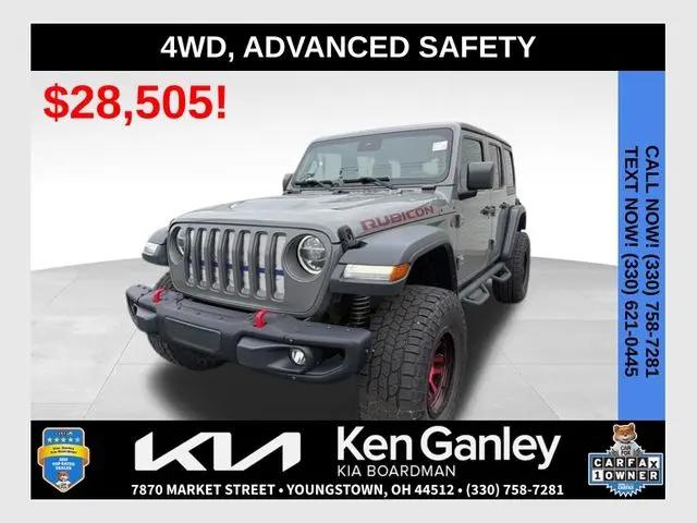 2019 Jeep Wrangler Unlimited Rubicon 4x4 for sale in Boardman, OH