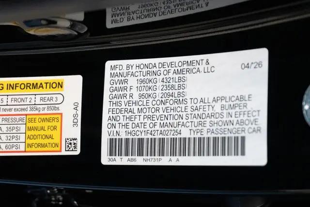 2026 Honda Accord Sedan SE