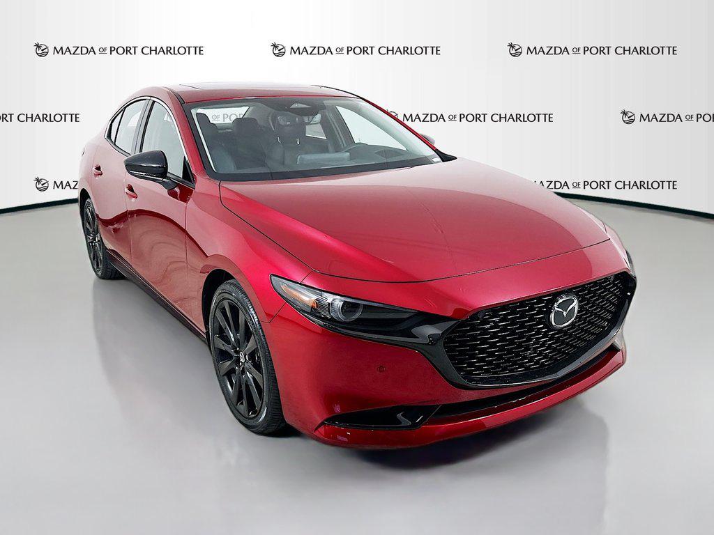 Soul Red Crystal Metallic 2026 Mazda MAZDA3 2.5 Turbo Premium Plus Sedan AWD Sedan All-Wheel Drive Automatic