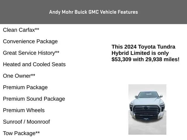 2024 Toyota Tundra Limited 4WD