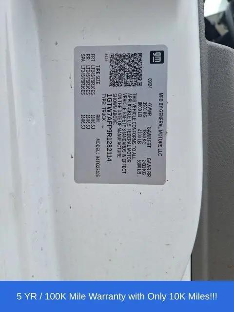 2024 GMC Savana Cargo RWD 2500 Regular Wheelbase Work Van