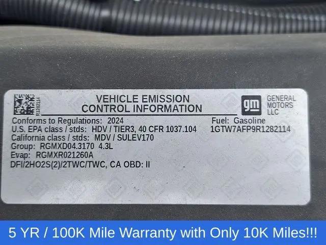 2024 GMC Savana Cargo RWD 2500 Regular Wheelbase Work Van