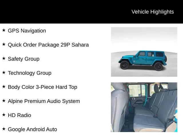 2024 Jeep Wrangler 4xe Sahara 4xe