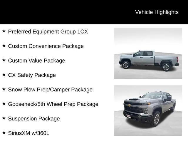 2024 Chevrolet Silverado 2500HD 4WD Crew Cab Standard Bed Custom