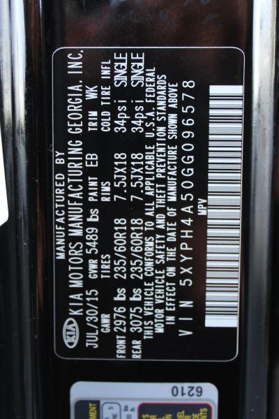 2016 Kia Sorento 3.3L EX