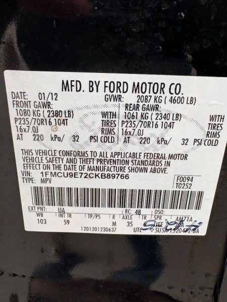 2012 Ford Escape Limited