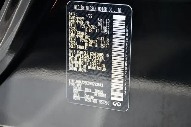 2022 INFINITI QX80 SENSORY AWD