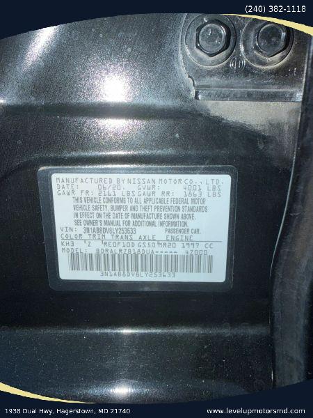 2020 Nissan Sentra SR Xtronic CVT