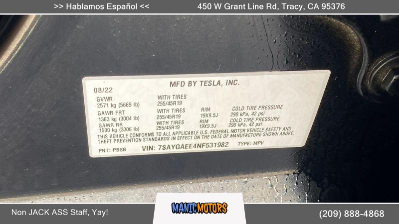 2022 Tesla Model Y Long Range Dual Motor All-Wheel Drive