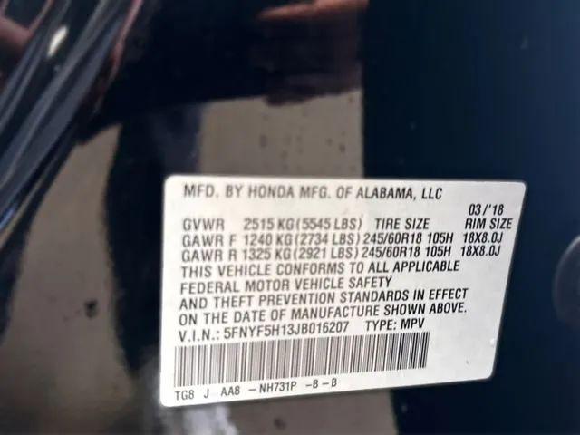 2018 Honda Pilot LX