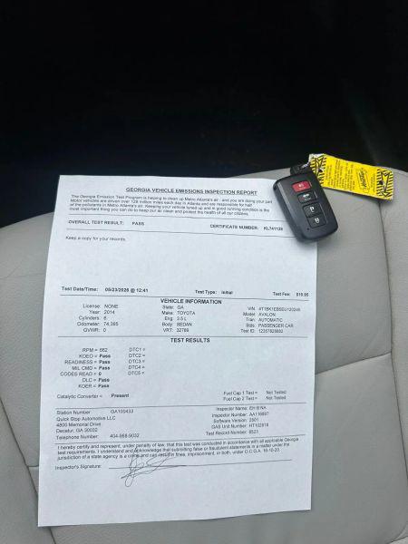 2014 Toyota Avalon XLE Premium