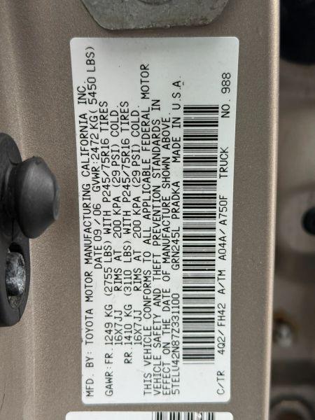 2007 Toyota Tacoma Base V6