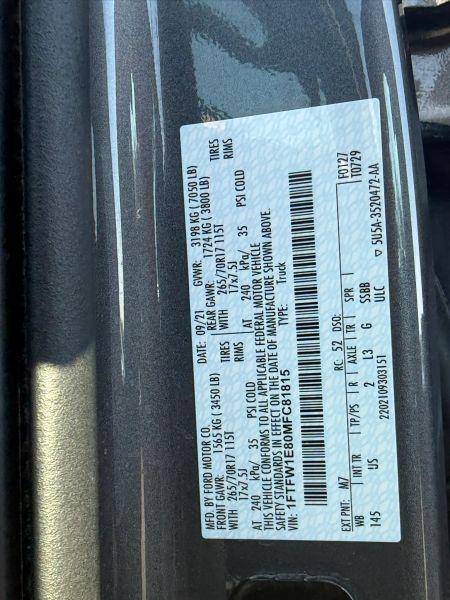 2021 Ford F-150 XLT