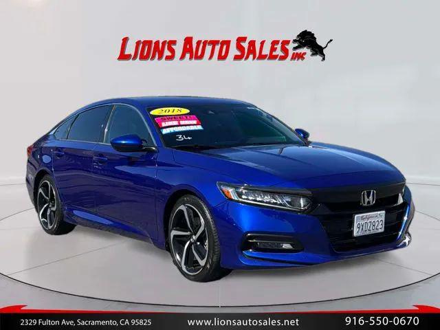 2018 Honda Accord Sport for sale in Sacramento, CA