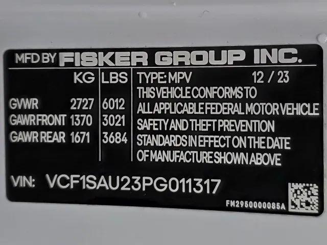 2023 Fisker Ocean Sport