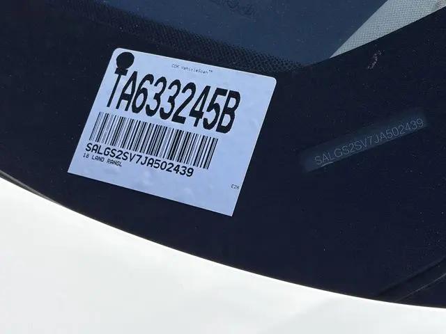 2018 Land Rover Range Rover 3.0L V6 Supercharged HSE