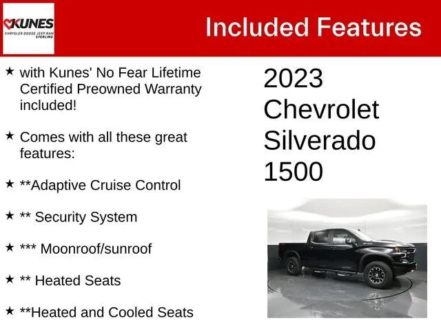 2023 Chevrolet Silverado 1500 4WD Crew Cab Short Bed ZR2