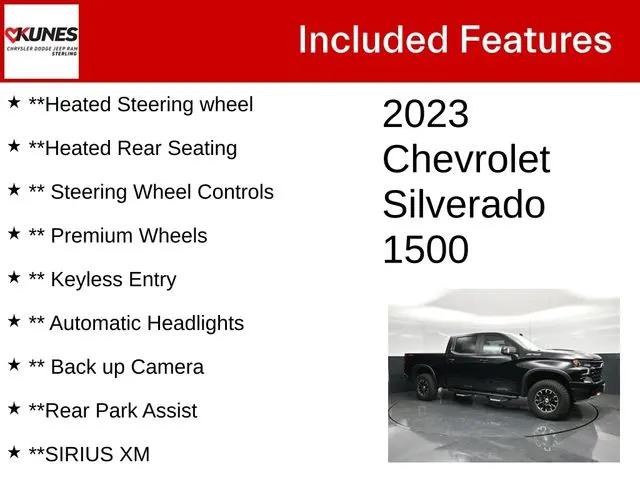 2023 Chevrolet Silverado 1500 4WD Crew Cab Short Bed ZR2