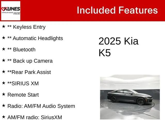 2025 Kia K5 LXS