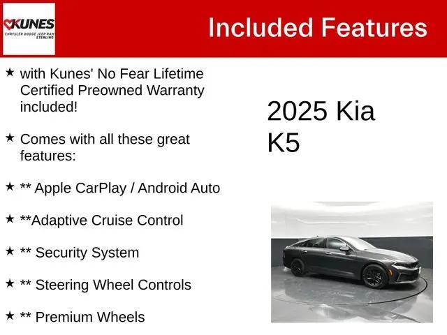 2025 Kia K5 LXS