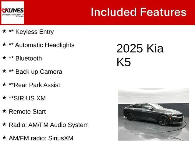 2025 Kia K5 LXS