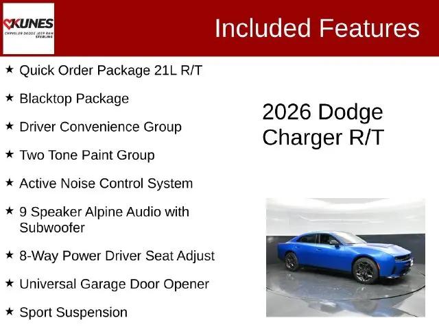 2026 Dodge Charger R/T 4 Door AWD