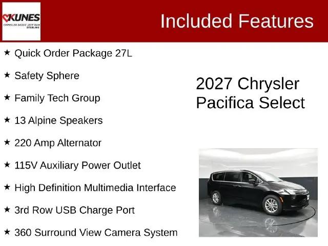 2027 Chrysler Pacifica Select AWD