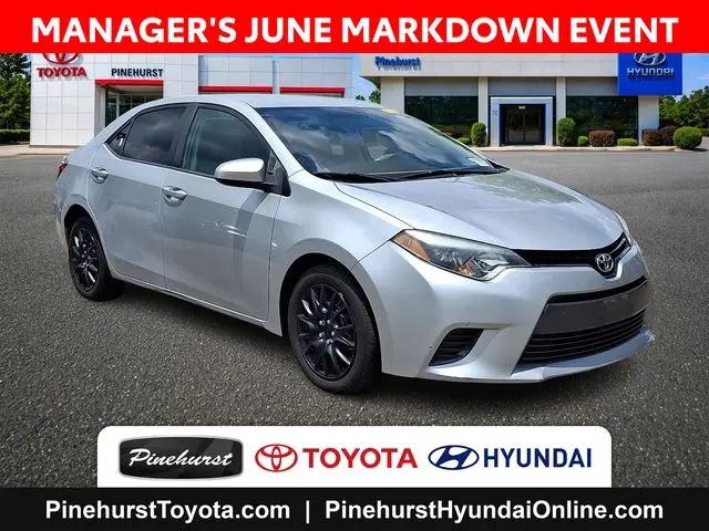 2015 Toyota Corolla LE for sale in Southern Pines, NC