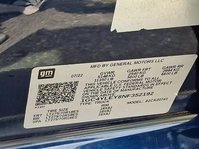 2022 Chevrolet Silverado 2500HD 4WD Crew Cab Standard Bed WT