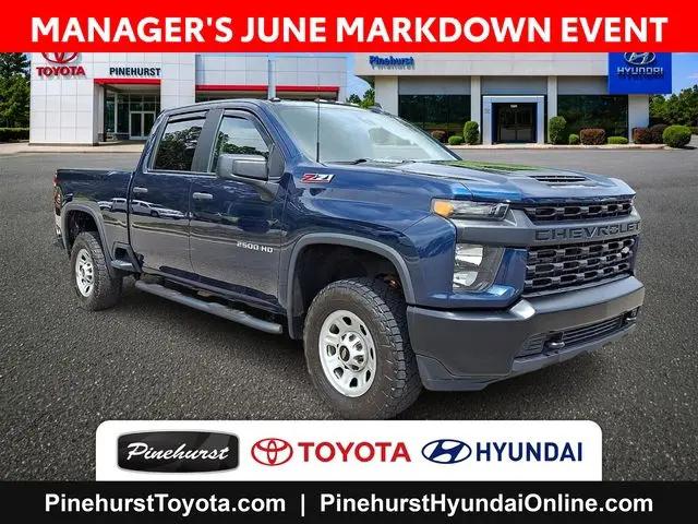 2022 Chevrolet Silverado 2500HD 4WD Crew Cab Standard Bed WT for sale in Southern Pines, NC