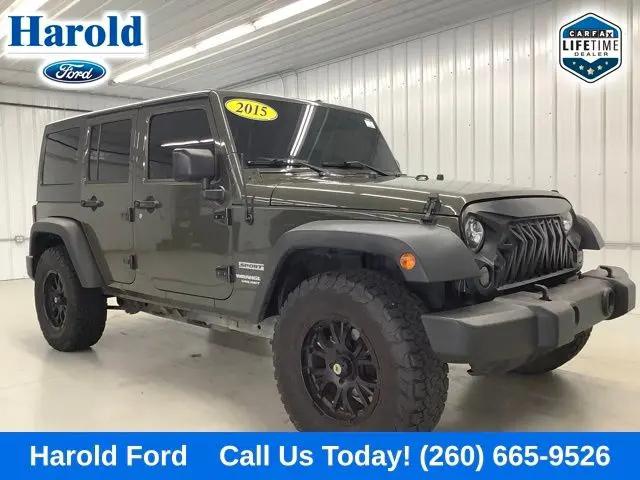 2015 Jeep Wrangler Unlimited Sport for sale in Angola, IN
