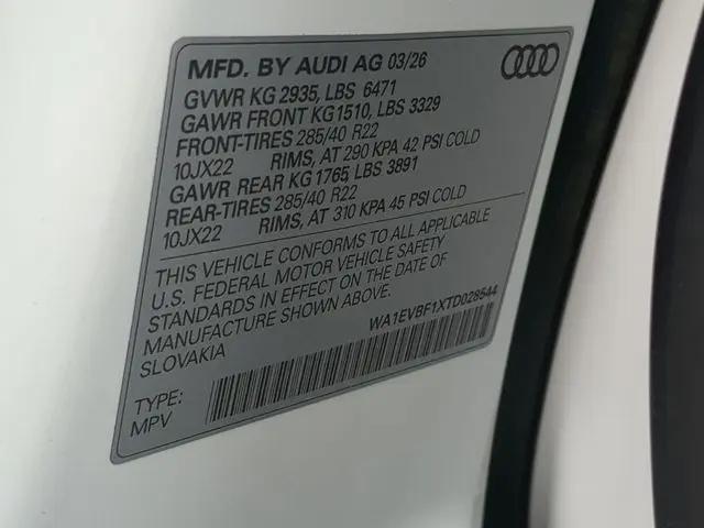 2026 Audi Q8 Premium Plus 55 TFSI quattro Tiptronic