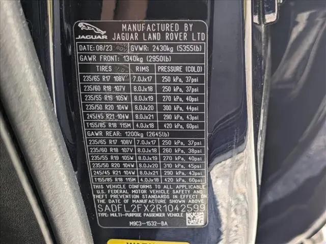 2024 Jaguar E-PACE R-Dynamic SE P250 AWD Automatic