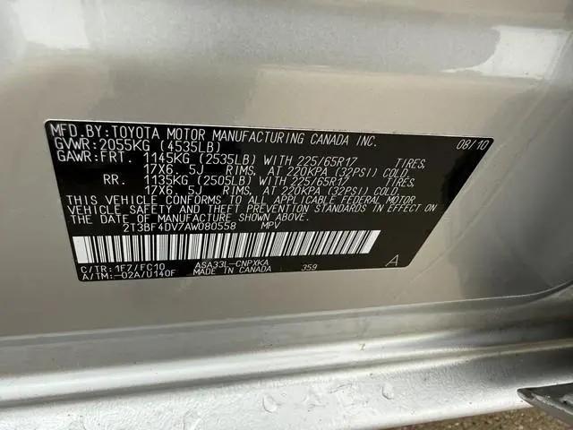 2010 Toyota RAV4 Base