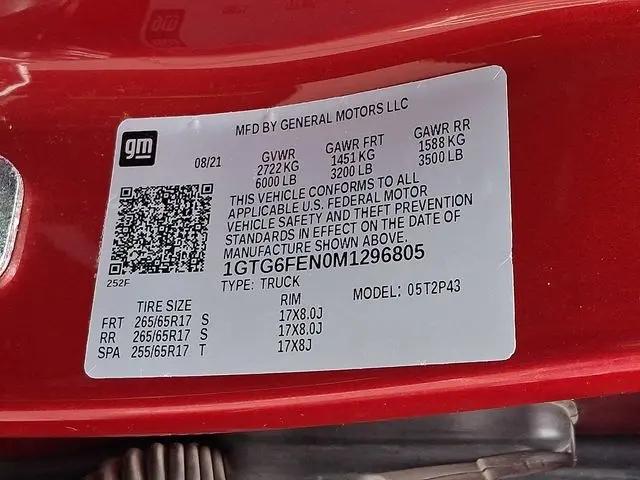 2021 GMC Canyon 4WD Crew Cab Short Box AT4 - Leather
