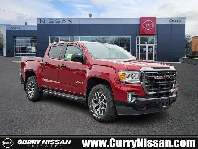 2021 GMC Canyon 4WD Crew Cab Short Box AT4 - Leather for sale in Chicopee, MA