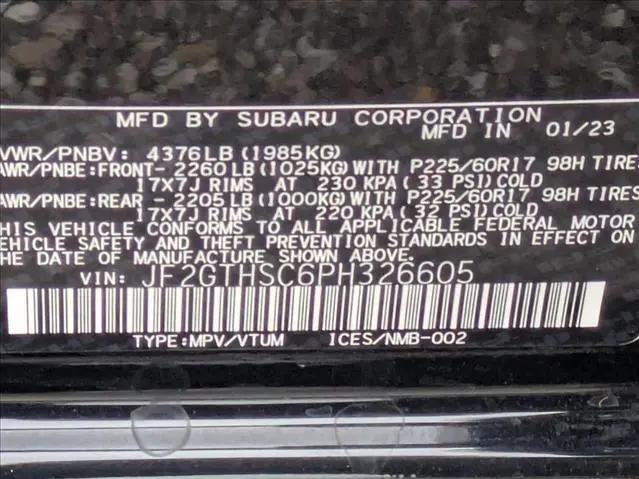 2023 Subaru Crosstrek Sport
