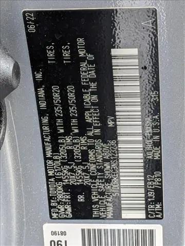 2022 Toyota Sienna XSE