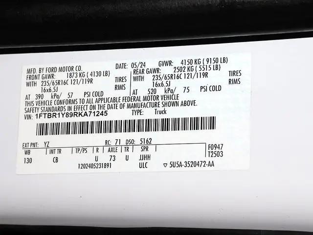 2024 Ford Transit Cargo Van T-250
