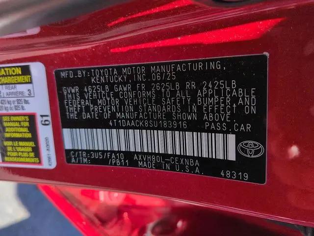 2025 Toyota Camry LE