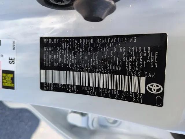 2025 Toyota Corolla LE