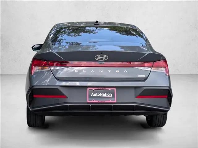2026 Hyundai Elantra Hybrid Blue