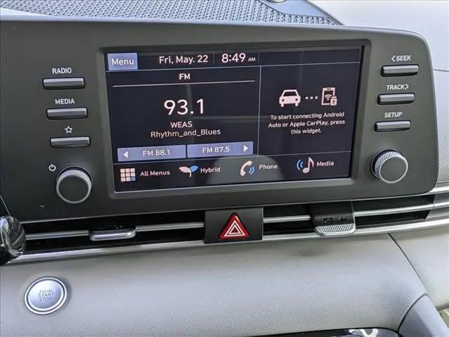2026 Hyundai Elantra Hybrid Blue