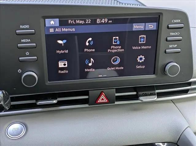 2026 Hyundai Elantra Hybrid Blue
