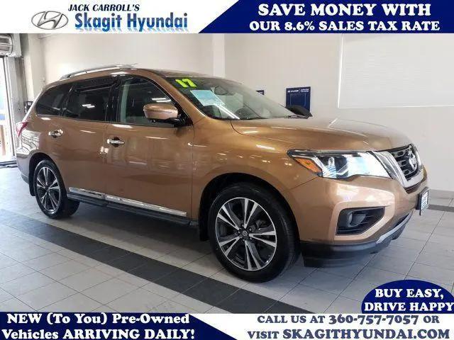 2017 Nissan Pathfinder Platinum for sale in Burlington, WA