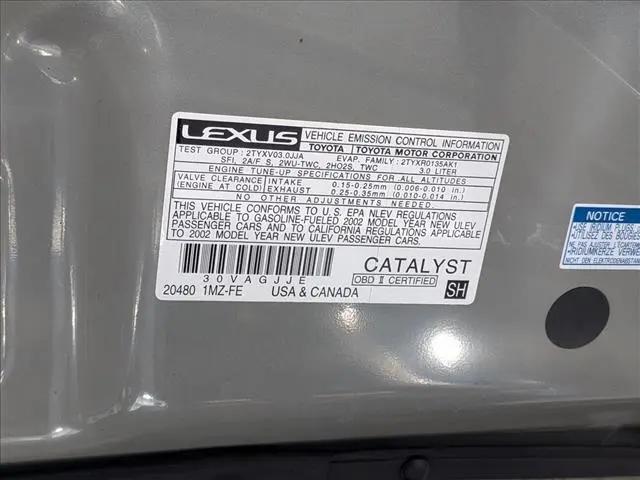 2002 Lexus ES 300 ES 300